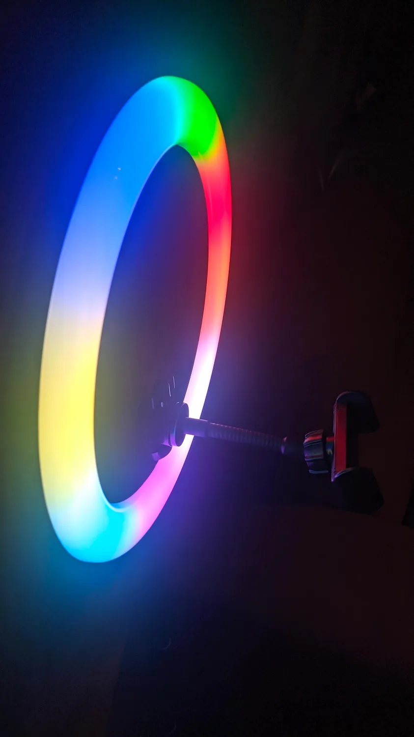 Action Ring Light luce ad anello 10 pollici con treppiede RGB