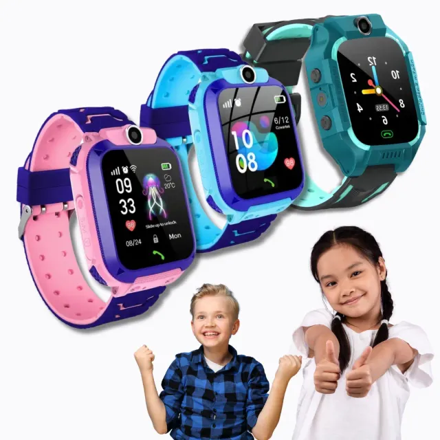 ADAMANTA Q19 smartwatch bambini GPS con chiamate