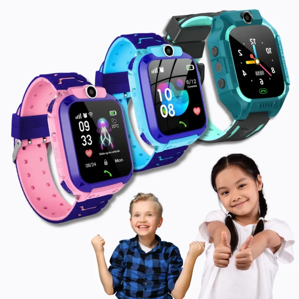 ADAMANTA Q19 smartwatch bambini GPS con chiamate