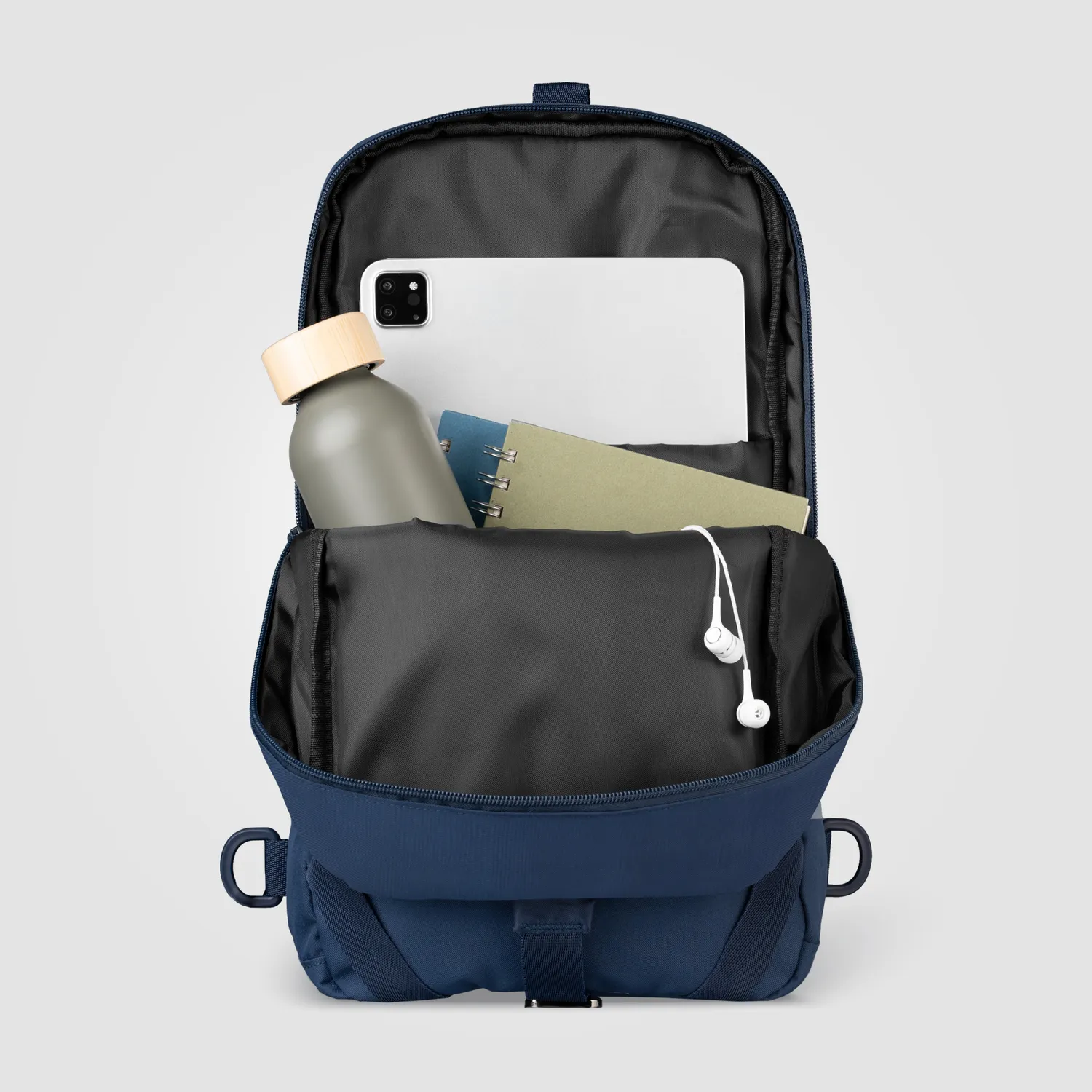 3BPRO Coastal zaino monospalla Repreve 9 l