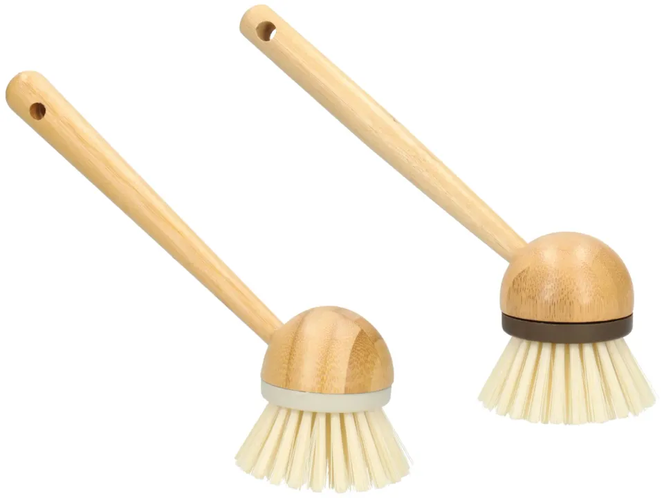 Wibra spazzola piatti bambù 23 cm