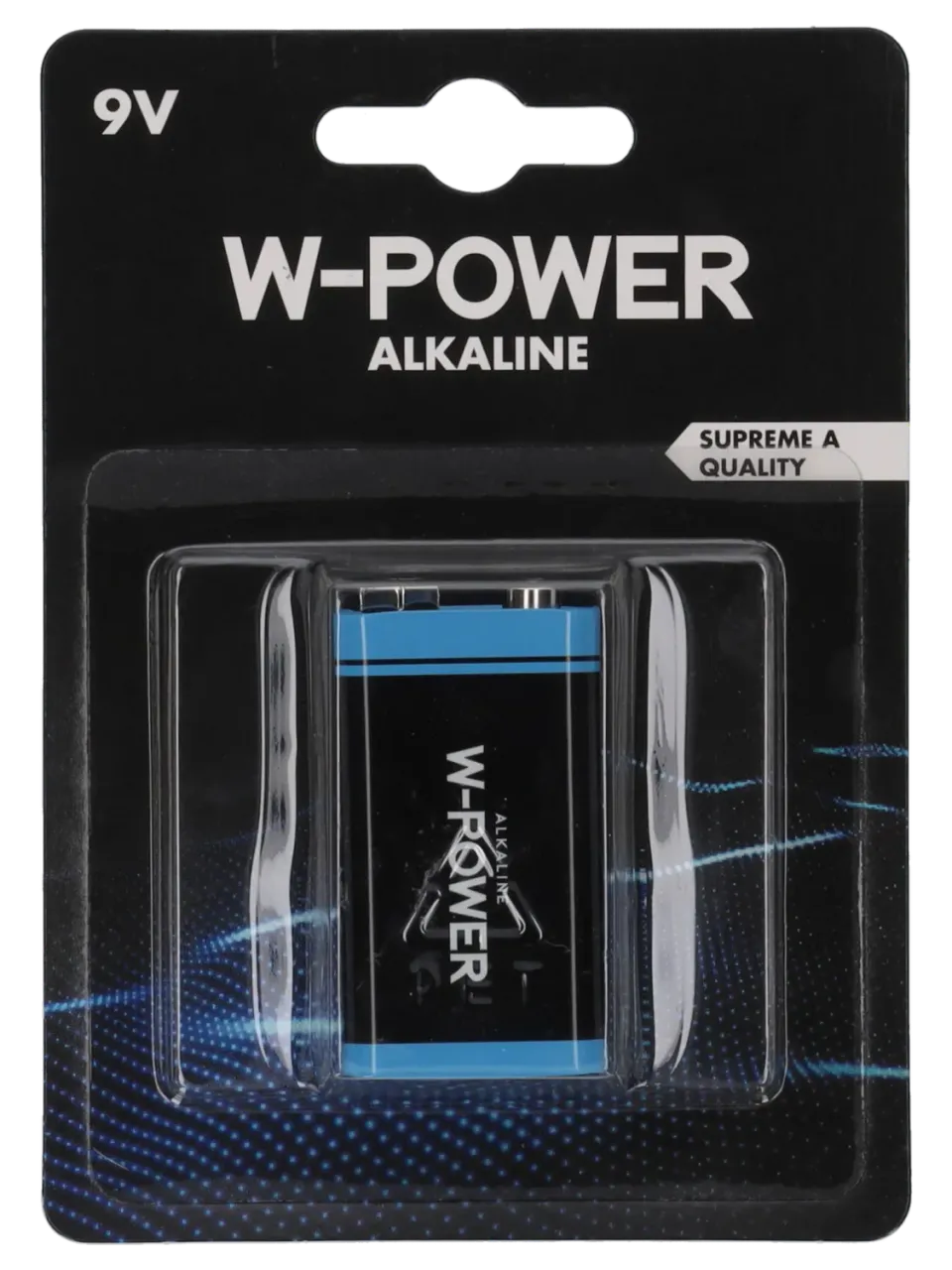 Wibra batteria alcalina 9V 1 pezzo