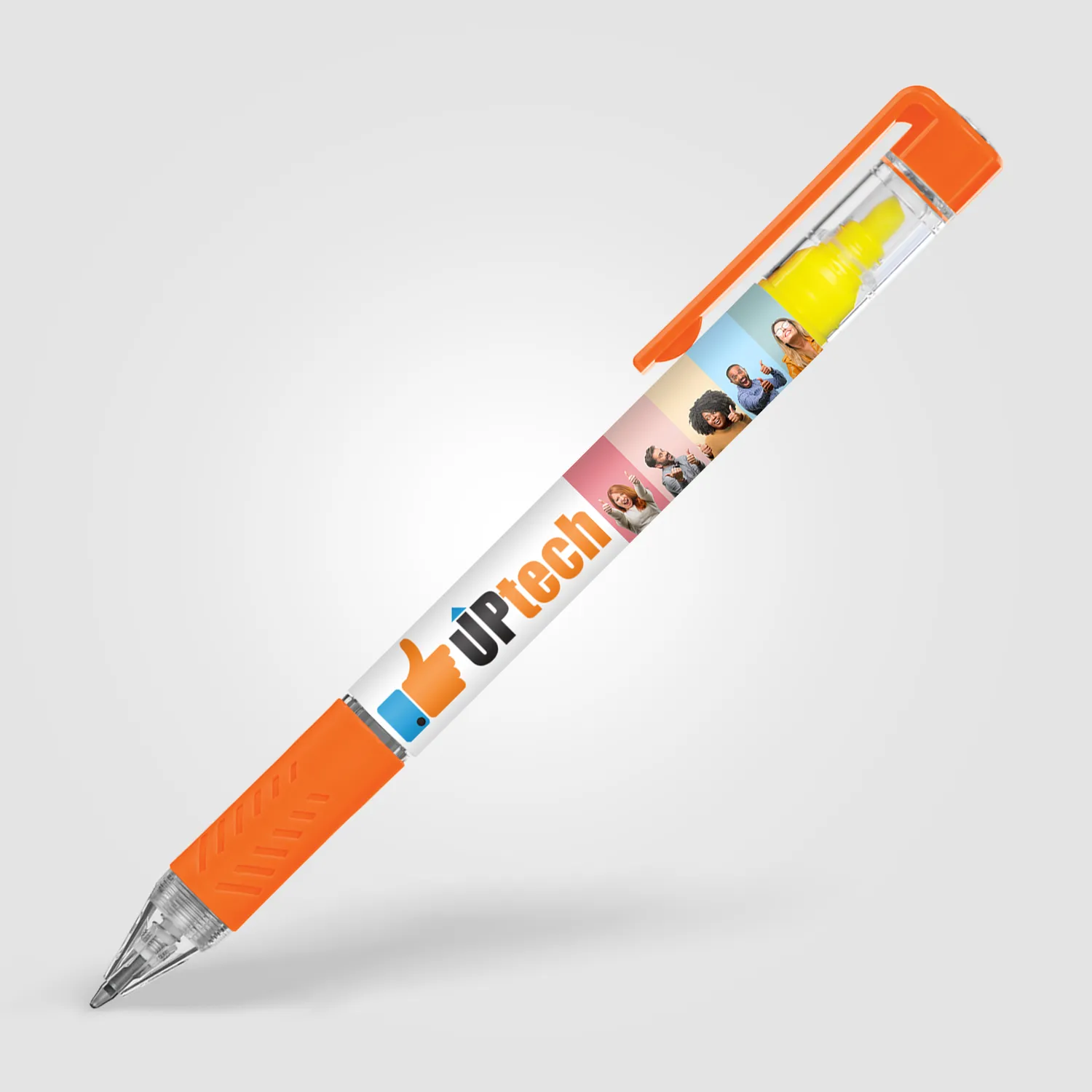 3BPRO Bergman 156989 Penna Evidenziatore 2 in 1 con Grip