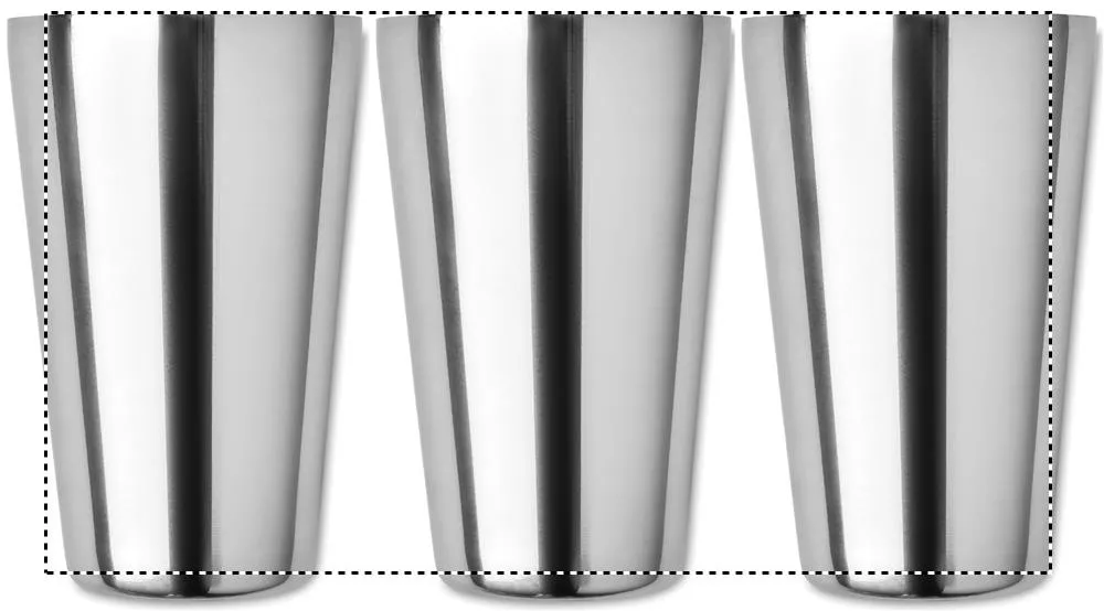 3BPRO MO6224-17 set cocktail in acciaio inox