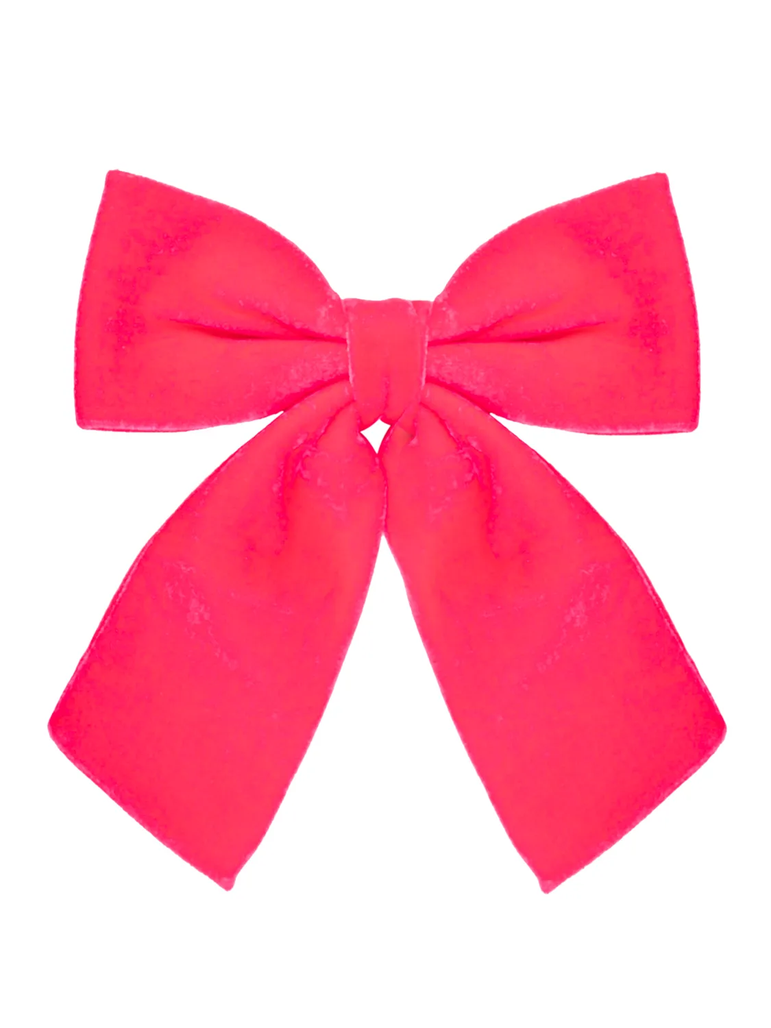 Wibra Velvet 35 cm fiocco natalizio rosa velluto