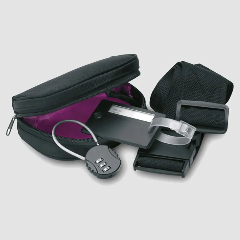 3BPRO MO7243 set viaggio poliestere astuccio