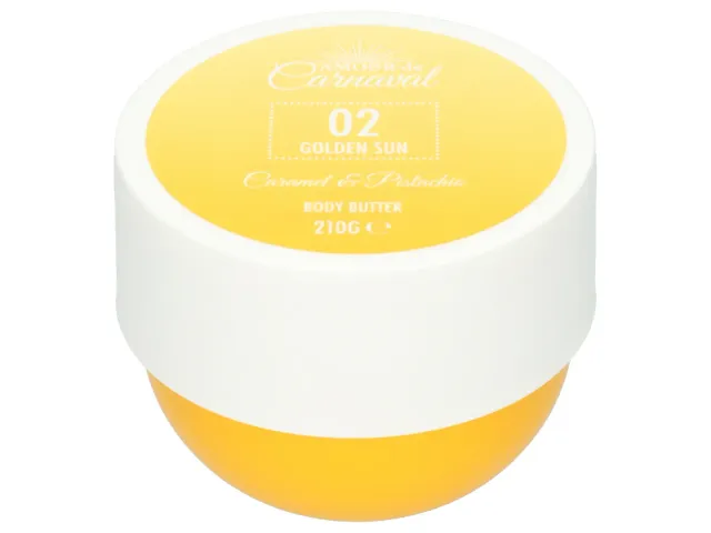 Amour de Carnaval Golden Sun body butter 210 g karamel pistacchio