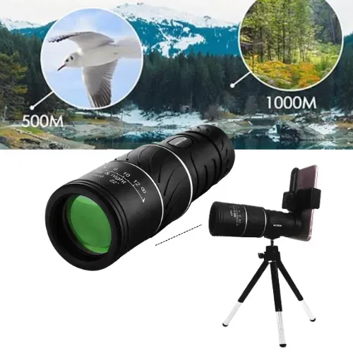 ADAMANTA monocolo telescopio 16x52 con treppiede