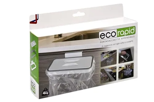 EUROMARKETING Eco Rapid portasacchetto cestino appendibile