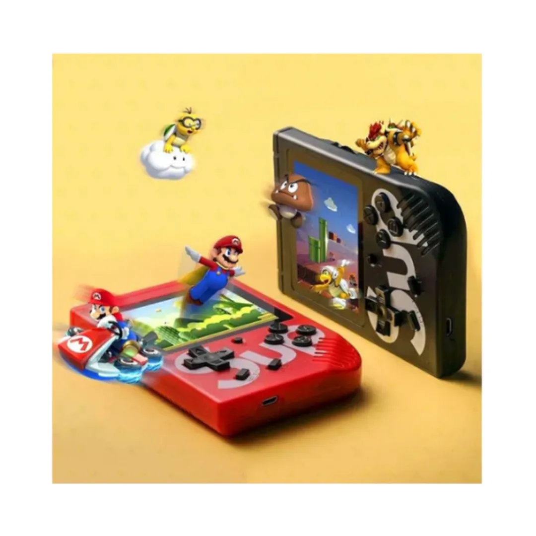 ADAMANTA Mini Pocket Game Console console portatile 400 giochi