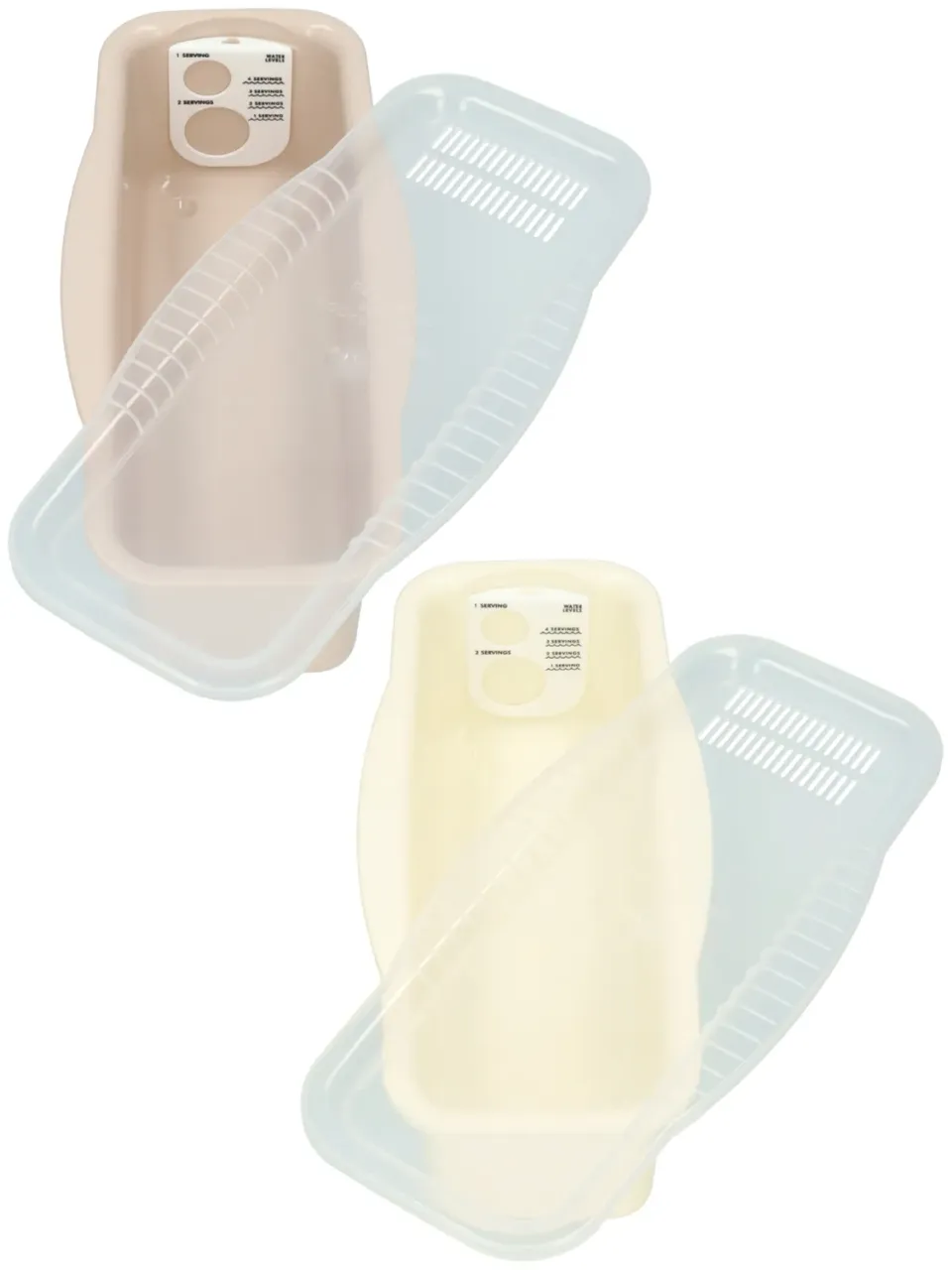 Wibra cuocipasta microonde 30,5x14,5x9,5 cm scolapasta