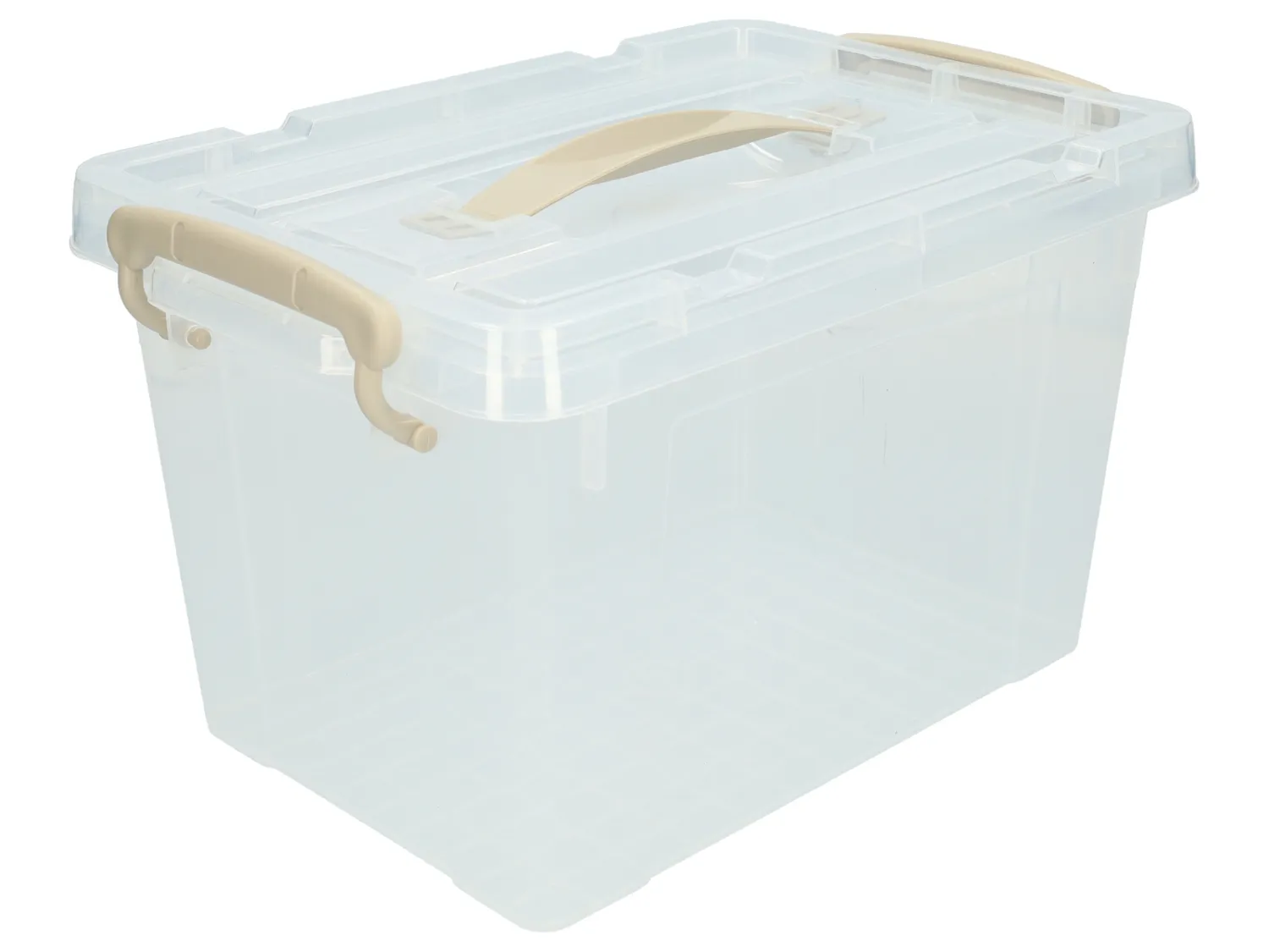 Wibra scatola contenitore trasparente con coperchio
