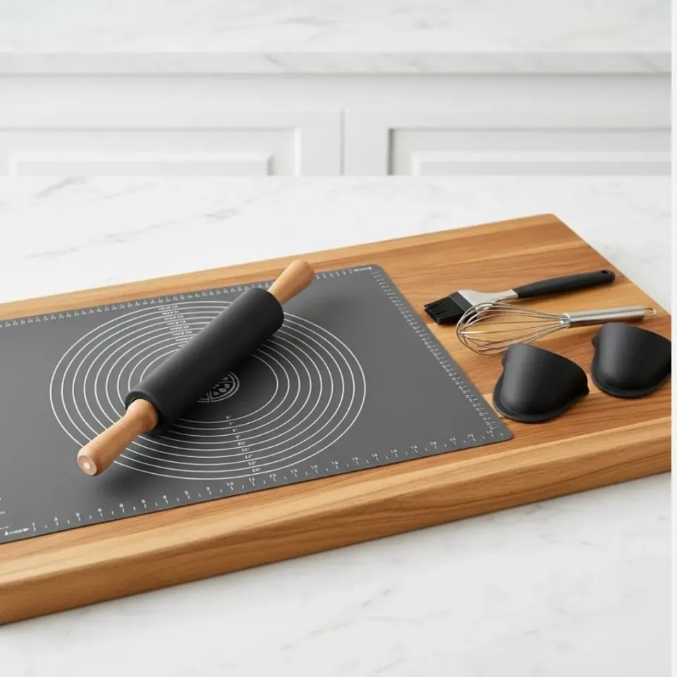 ADAMANTA Set silicone cucina SKU 094 6 pezzi antiaderente