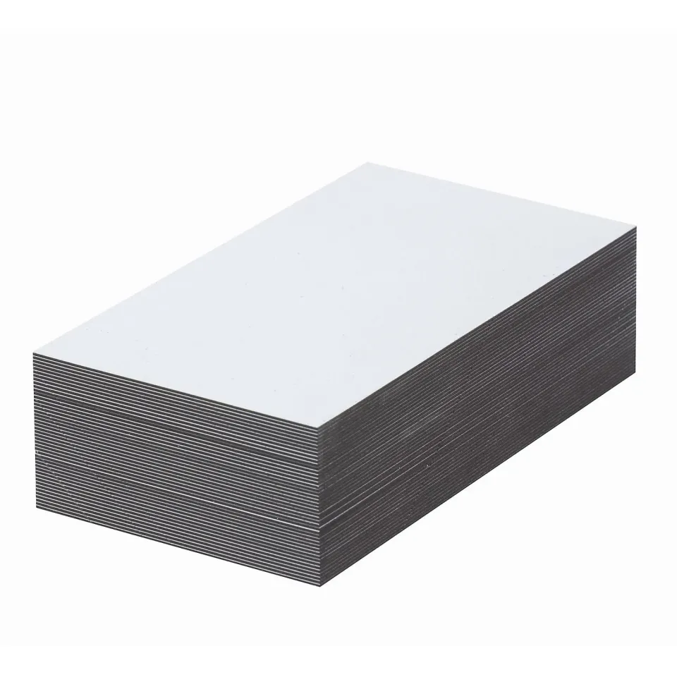 Kaiserkraft targhetta magnetica bianca 100x200 mm 100 pz