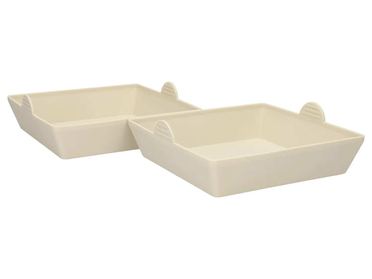 Wibra stampi silicone quadrati 14,5 cm 2 pezzi da forno