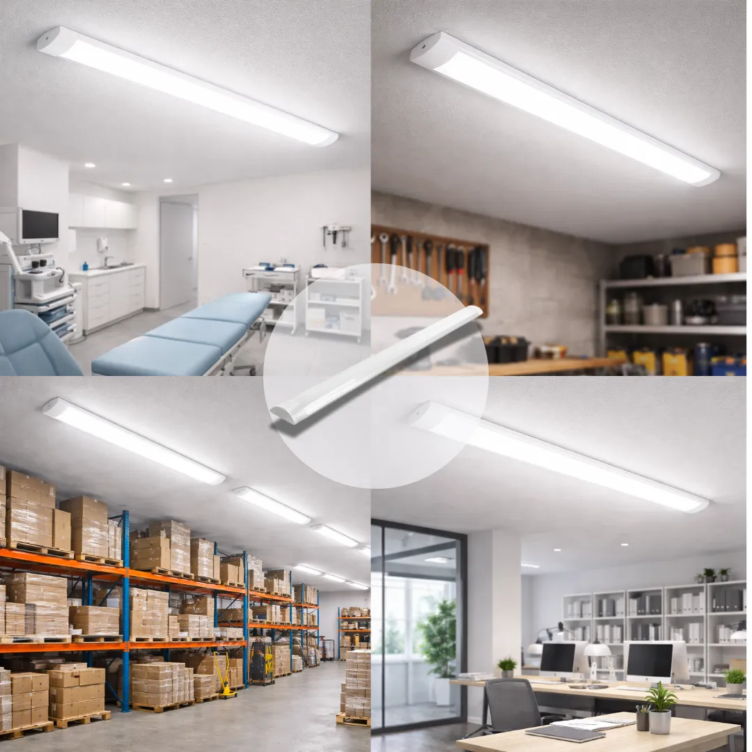 ADAMANTA Tubo LED 36W 6500K Luce Fredda 30 Pezzi