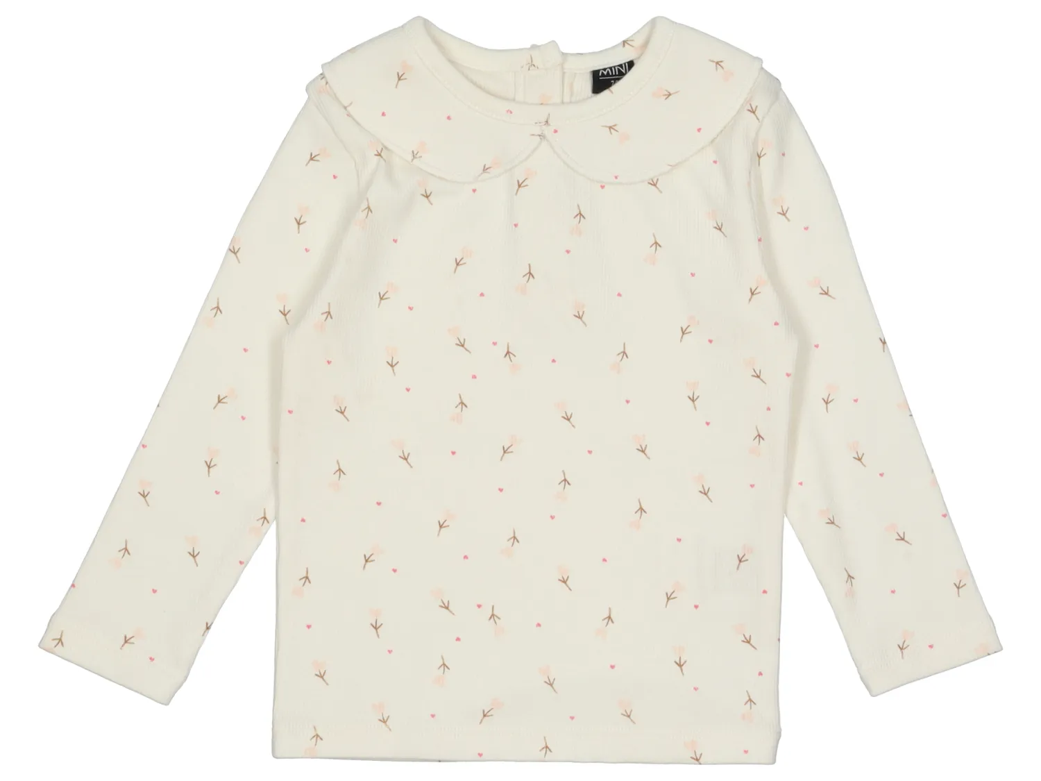 Wibra Baby T-shirt rib a maniche lunghe