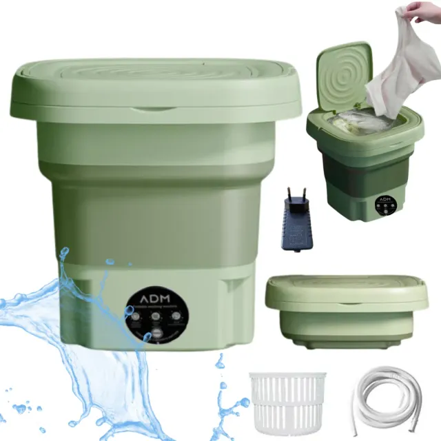 ADAMANTA ADM 7021 mini lavatrice pieghevole portatile