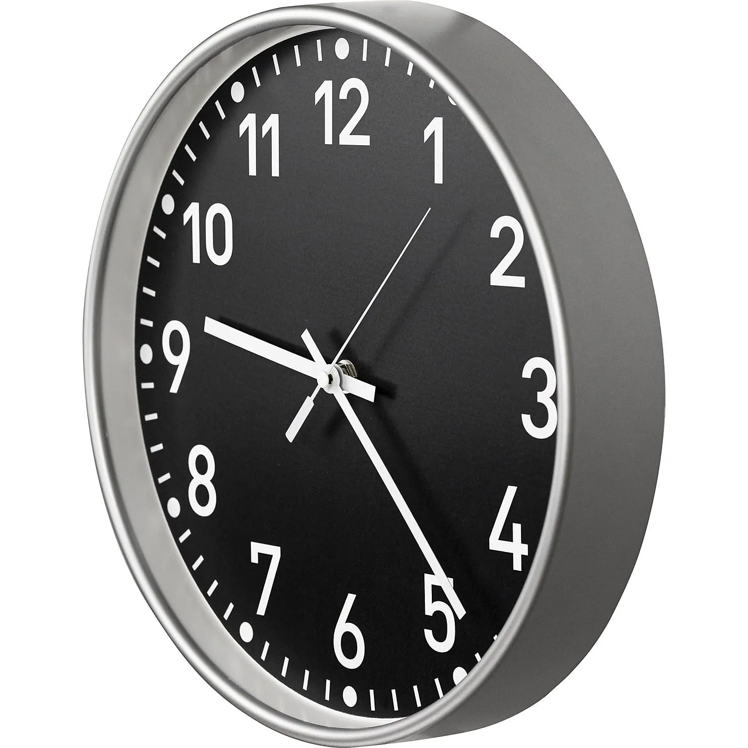 Kaiser+Kraft Orologio da Parete Quarzo Ø 300 mm Nero