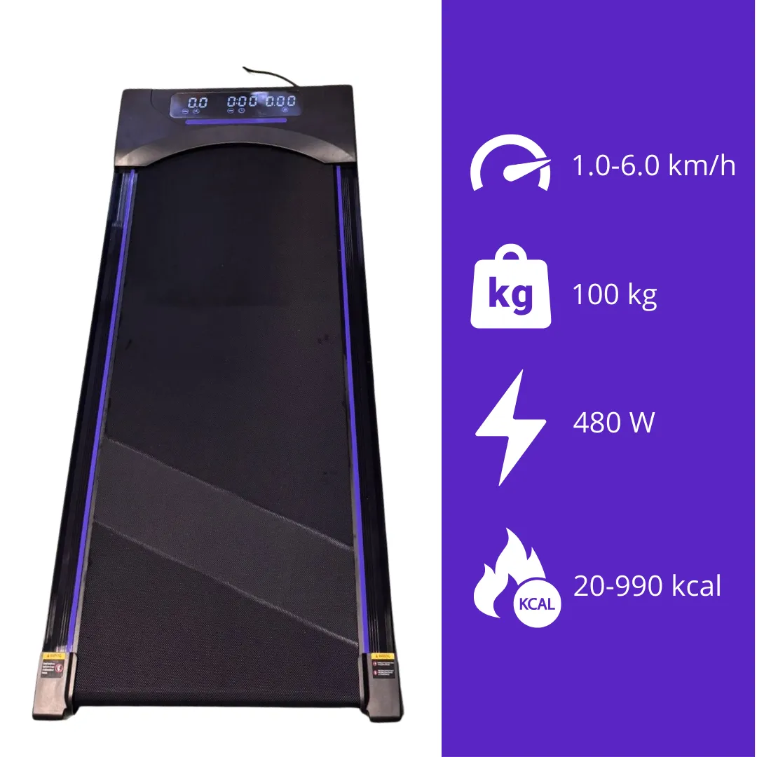 ADAMANTA ADM tapis roulant slim 6 km/h 100 kg