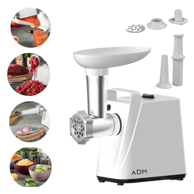 ADAMANTA ADM 513 Tritacarne Elettrico 800W