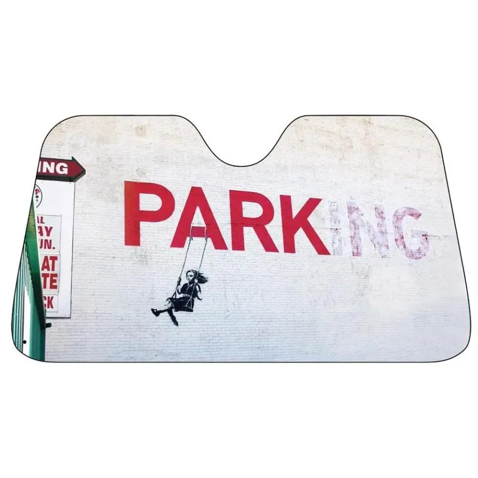 EUROMARKETING Parasole Parabrezza Banksy 130x70 cm