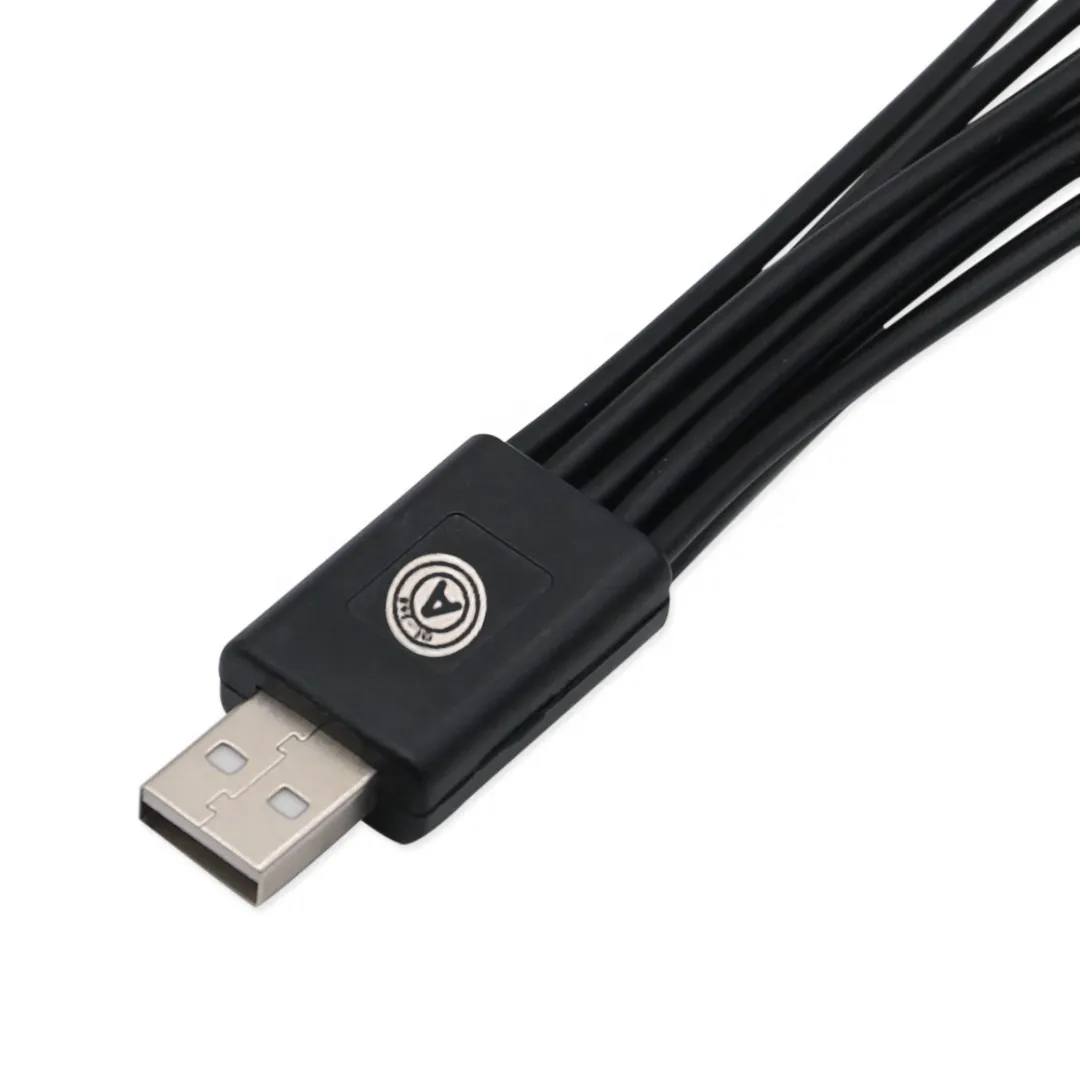 ADAMANTA 10-in-1 Multi-Connector USB Charging Cable cavo ricarica universale