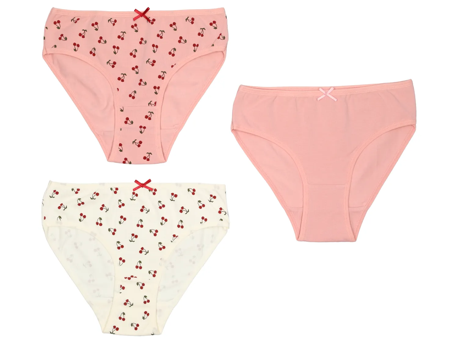 Wibra Meisjes slip 3 pezzi in cotone