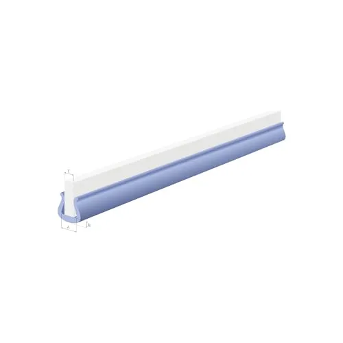 Kaiserkraft Profilo a U standard blu 2 m