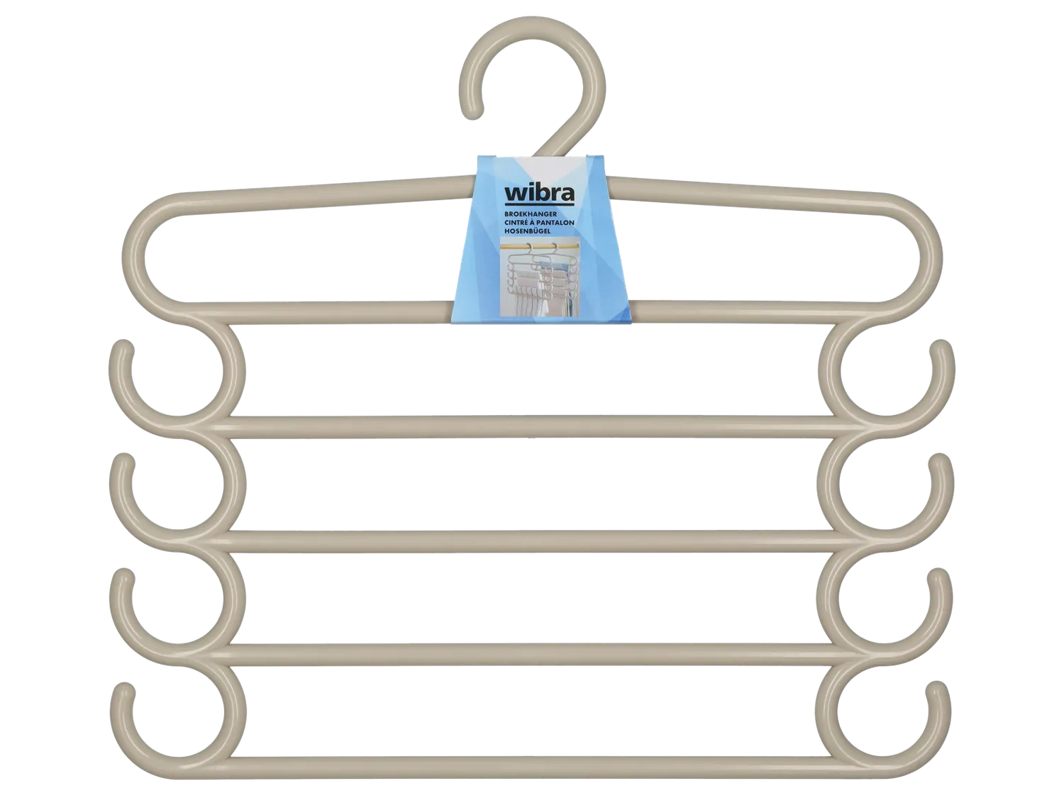 Wibra appendipantaloni in plastica 34x37 cm
