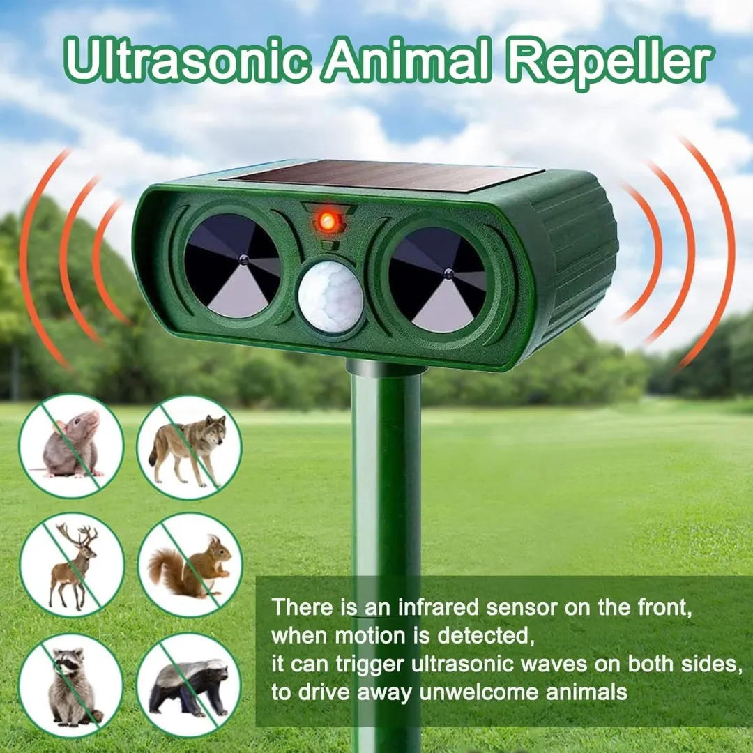 ADAMANTA 2242 repellente animali a ultrasuoni solare