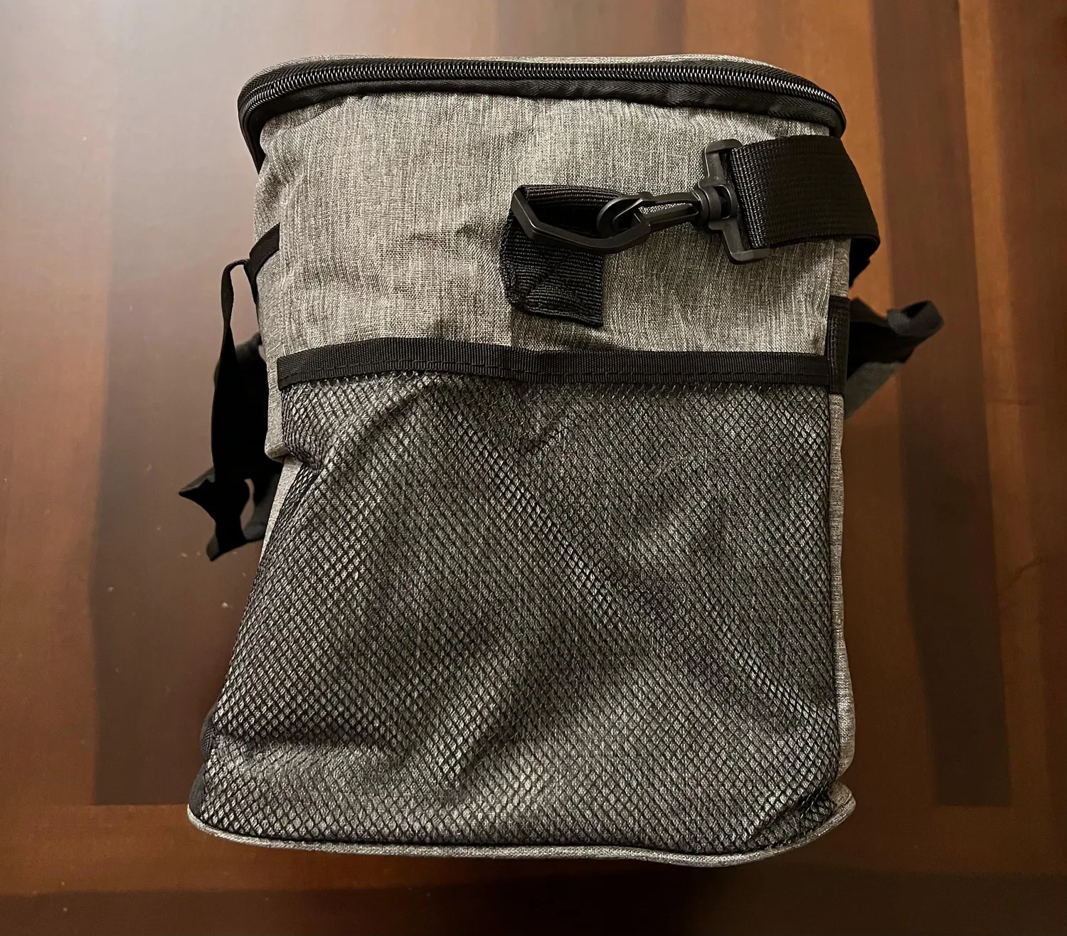 Kaefuys Borsa termica 33L con tracolla caldo-freddo grigia