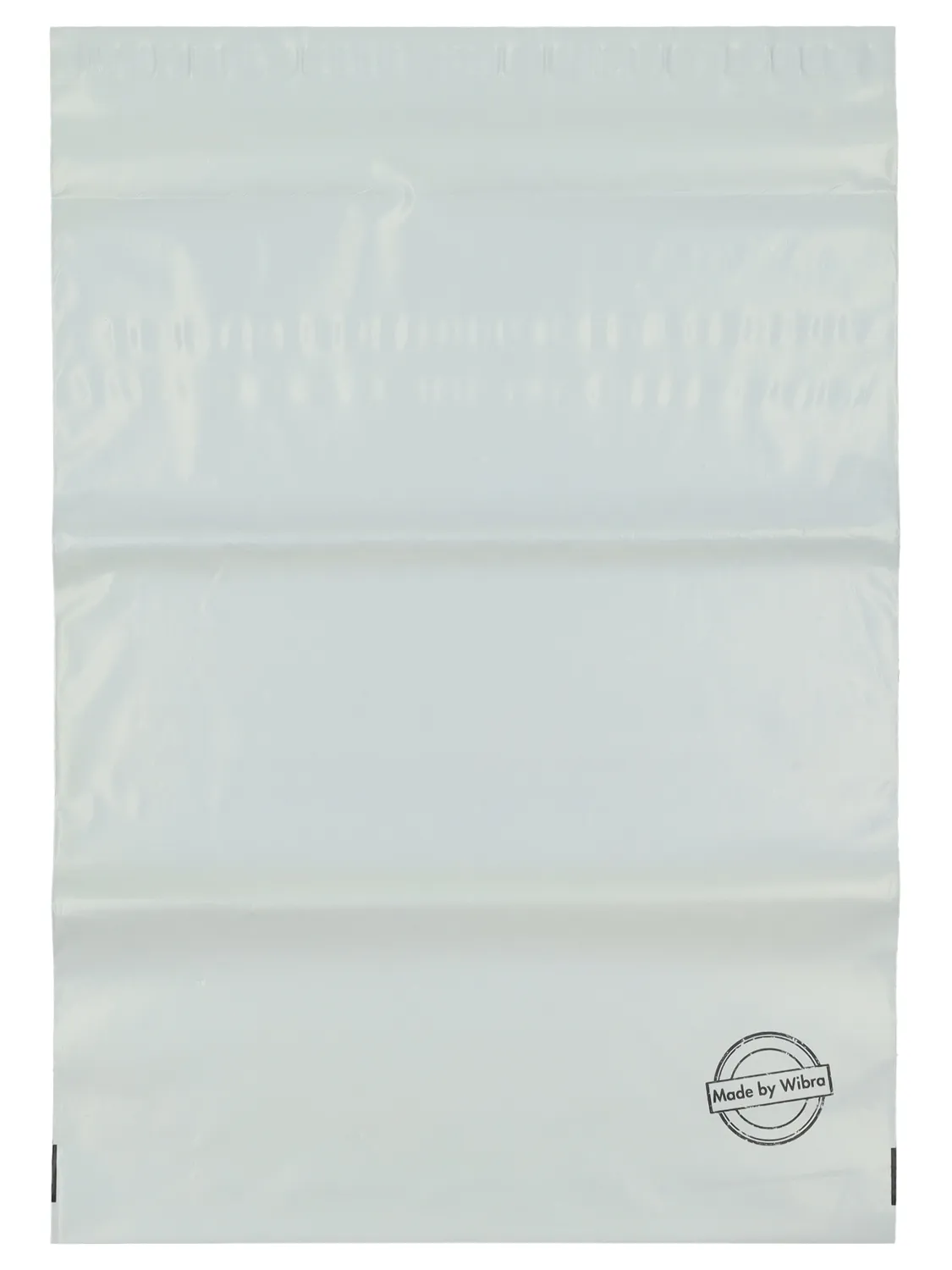 Wibra buste spedizione plastica riciclata con strip