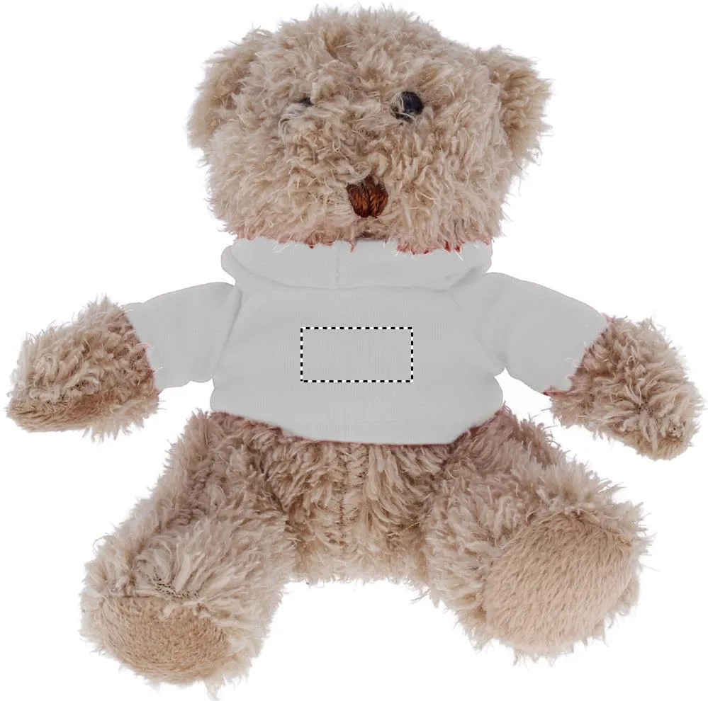 3BPRO MO7375 orsetto peluche con felpa