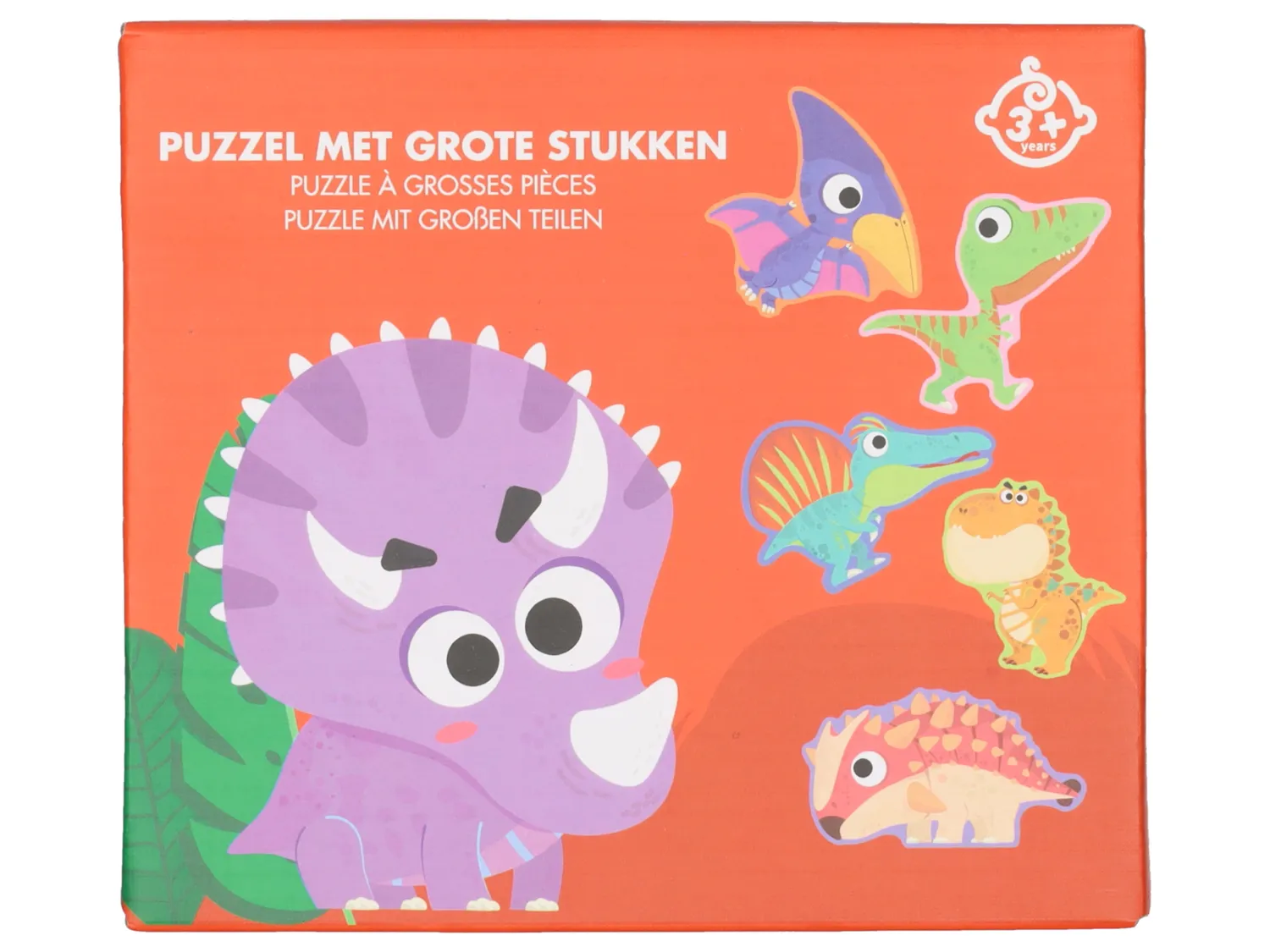 Wibra puzzle animali bambini pezzi grandi 6 puzzle