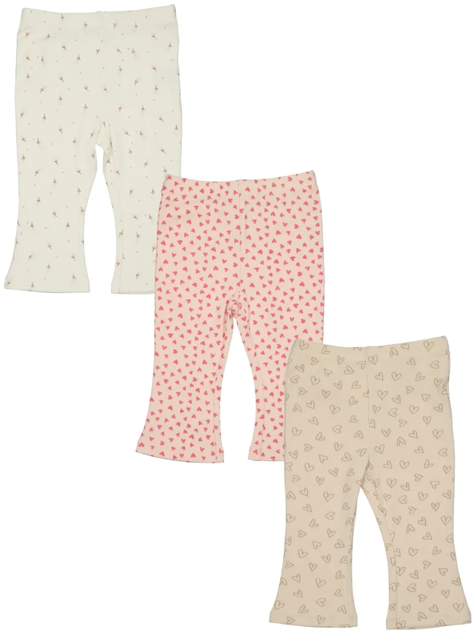 Wibra pantaloni neonato coste cotone