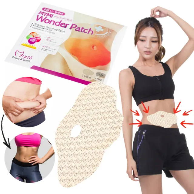 ADAMANTA MYMI Wonder Patch Belly Wing patch addome idrogel