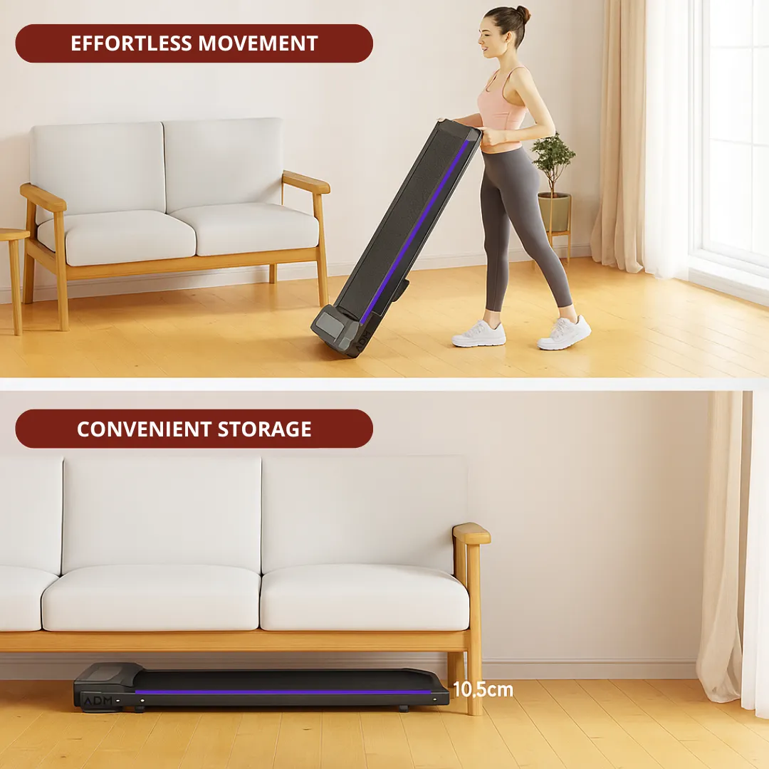 ADAMANTA ADM tapis roulant slim 6 km/h 100 kg