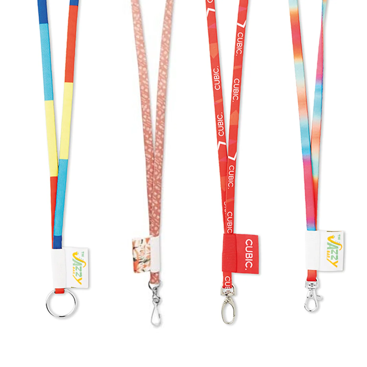 3BPRO ML1046 lanyard tubolare in poliestere personalizzato