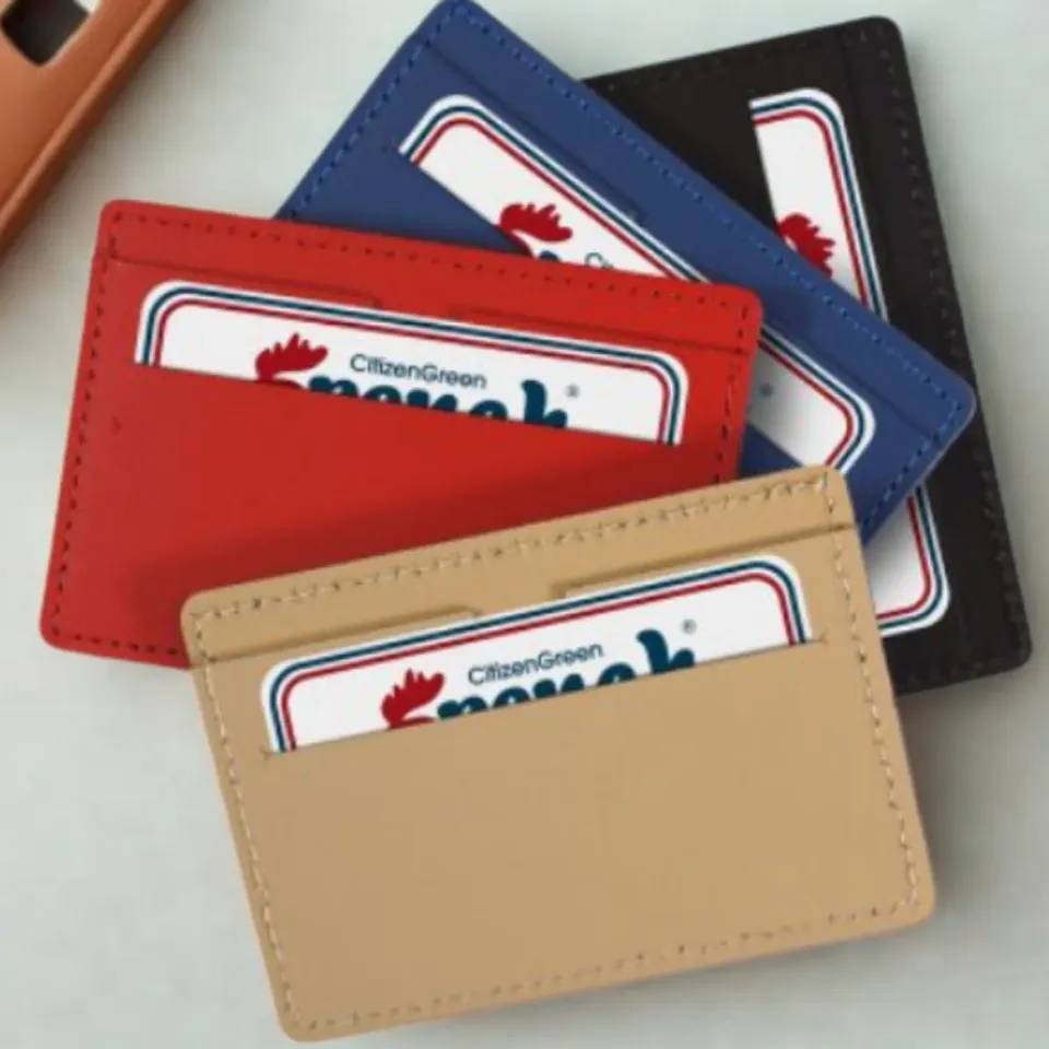 3BPRO CGO2509 portacarte personalizzato in pelle rigenerata