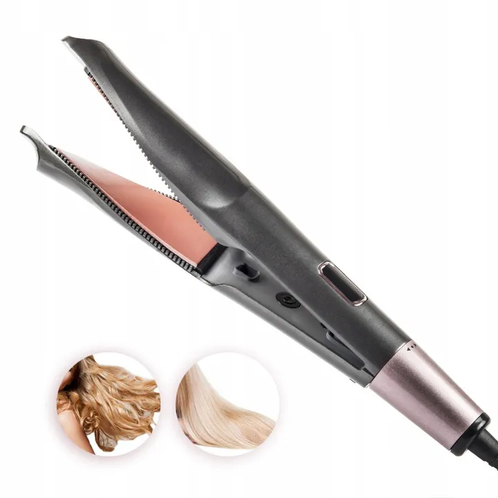 ADAMANTA Ceramic Hair Straightener 2in1 Curler piastra capelli SKU 314 ceramica