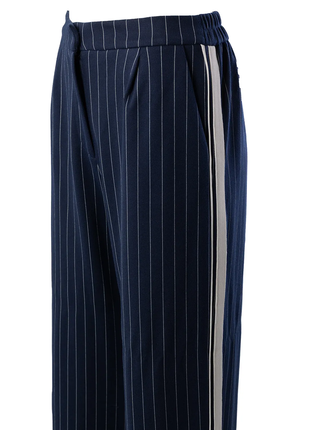 Wibra pantaloni donna gamba larga elasticizzati