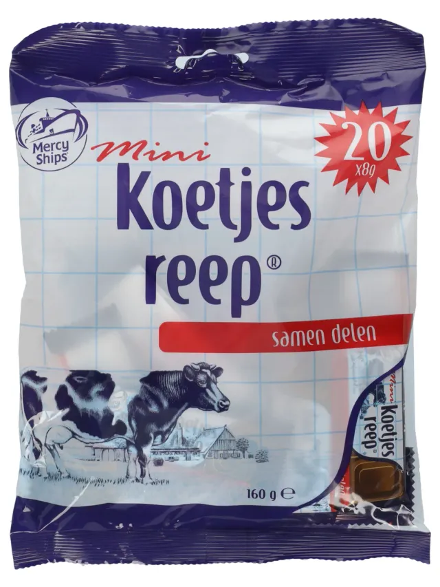 Wibra Koetjesrepen barrette al caramello 20 pezzi morbide