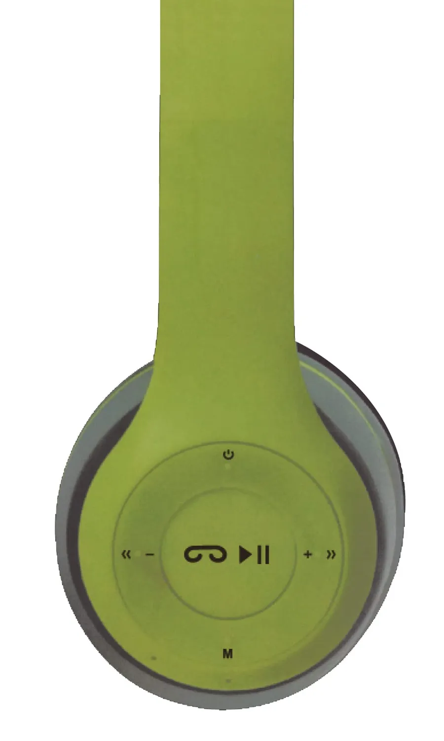 Euromarketing Cuffie Wireless Verdi Bluetooth con Radio FM