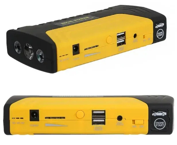 ADAMANTA SKU 384 avviatore auto 12800 mAh con power bank