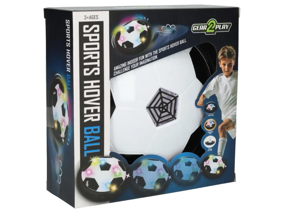 Wibra Palla Calcio Hover con LED in Schiuma Morbida
