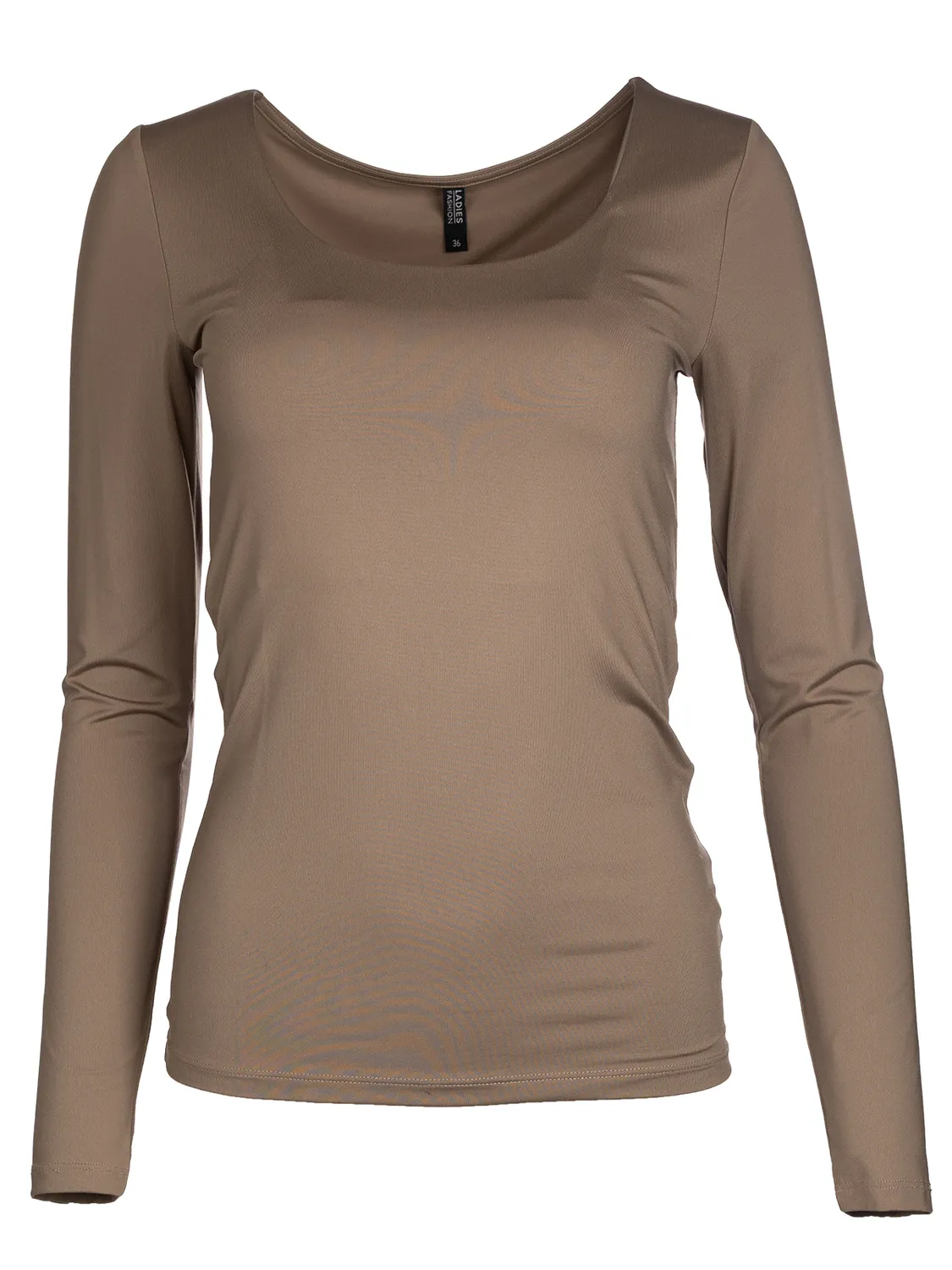 Wibra t-shirt maniche lunghe donna elasticizzata