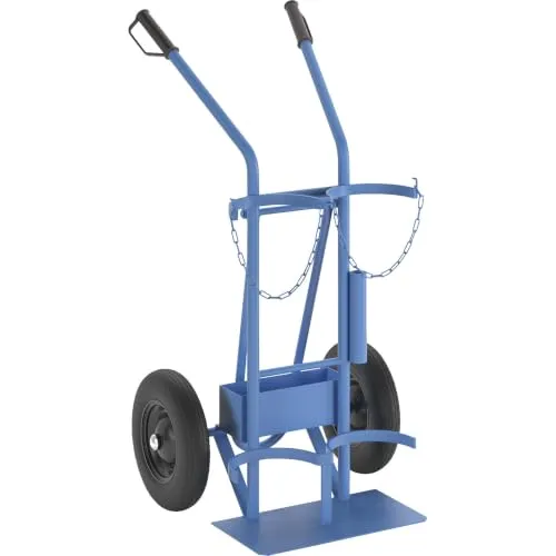Eurokraft Pro Carrello Portabombole Acciaio