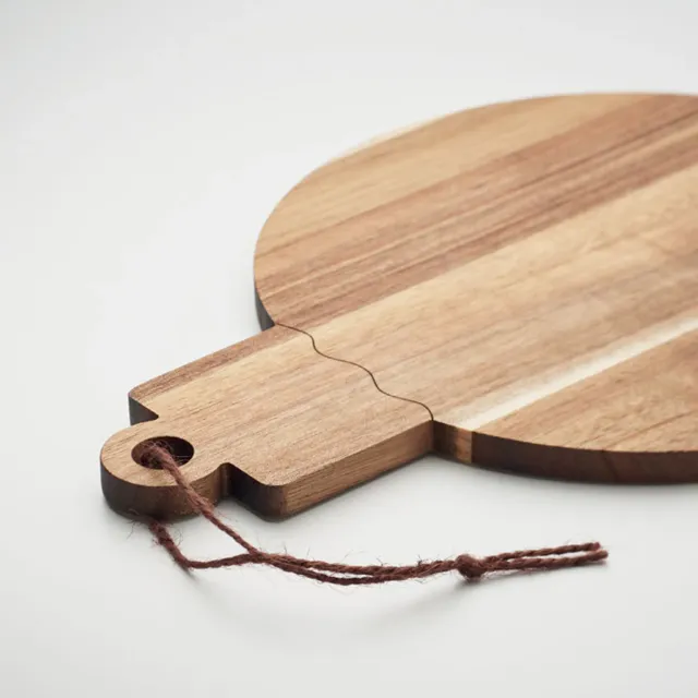 3BPRO CX1537-40 planche de service en bois d'acacia boule de Noël