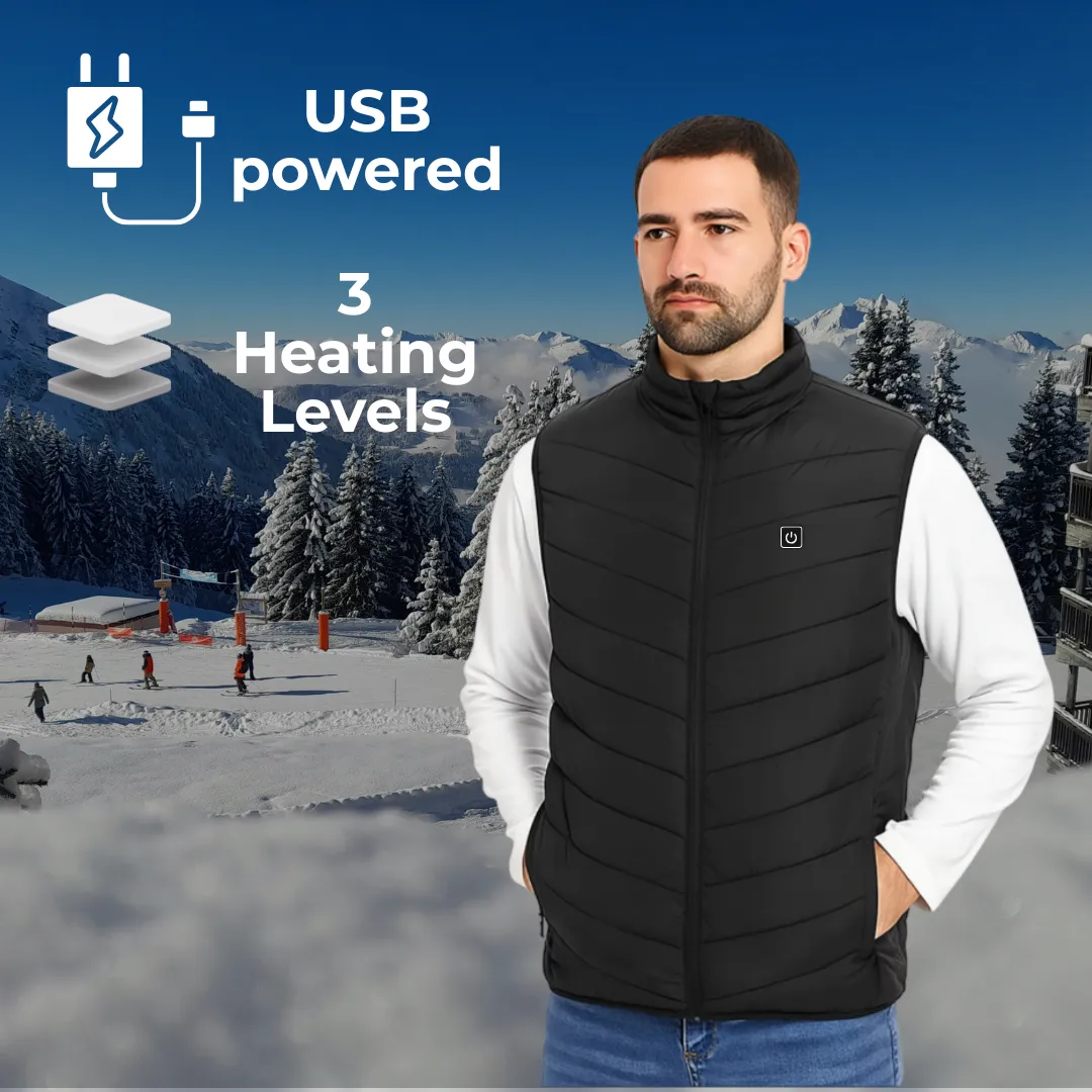 ADAMANTA 2079 gilet riscaldato USB unisex